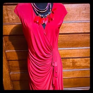 Red American Living Sheath Dress